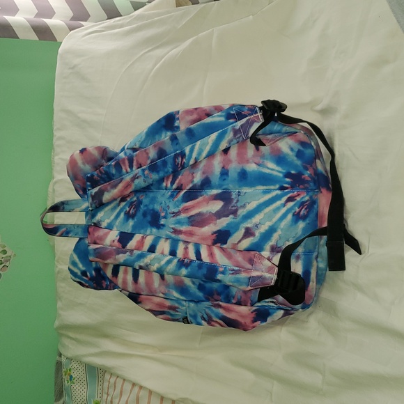 Hello Kitty Tie Dye Loungefly Backpack - Picture 9 of 16